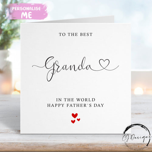 Granda fathers day card