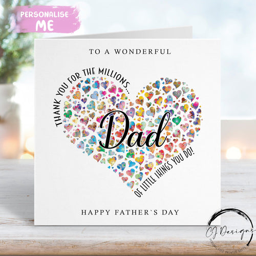 Dad fathers day card
