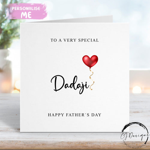 Dadaji fathers day card