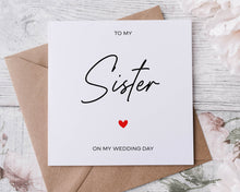 Load image into Gallery viewer, To My Flower Girl On My Wedding Day Card Thank You Card
