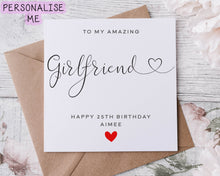 Load image into Gallery viewer, Personalised Boyfriend Birthday Card, Special Partner, Age Card For Him, 18th 21st 25th 30th 40th 50th, 60th, 70th, 80th, 90th
