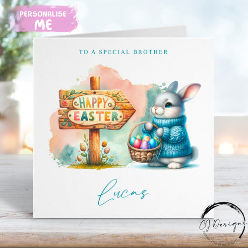 Brother easter card